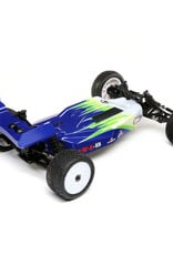 Losi LOS01016T1 1/16 Mini-B Brushed RTR 2WD Buggy, Blue/White