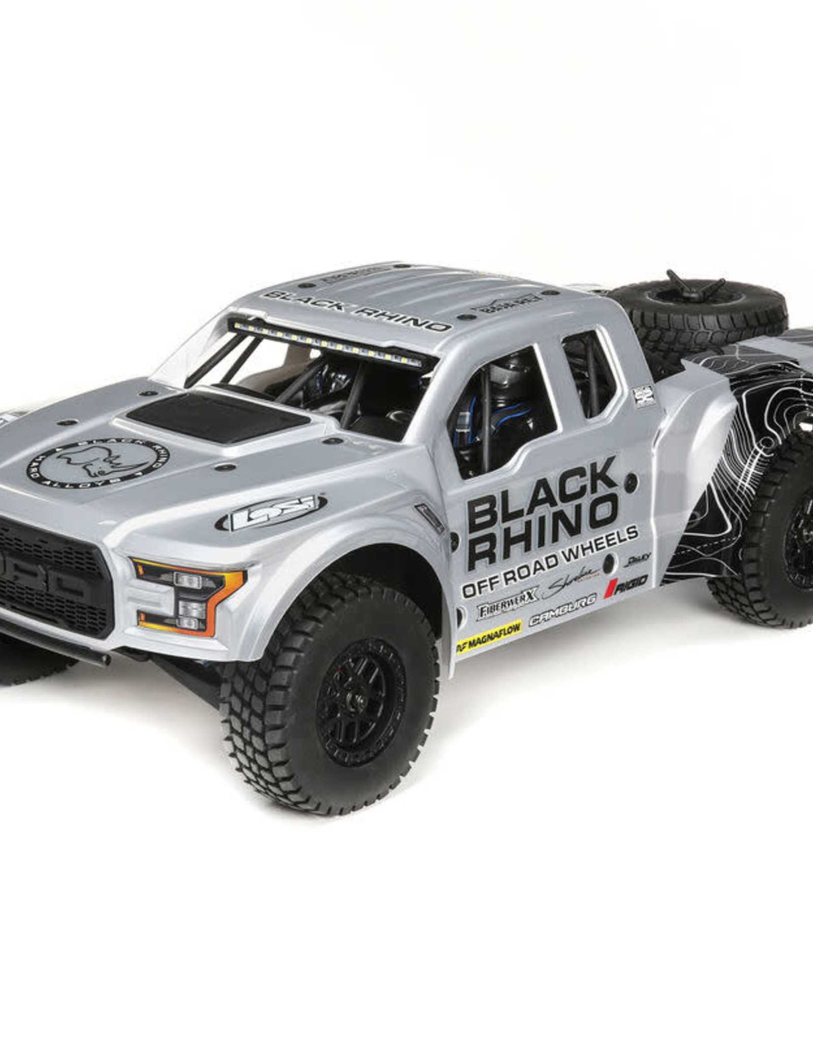 trucks like ford raptor on Los03020t2 1 10 Ford Raptor Baja Rey 4wd Desert Truck Brushless Rtr Black Rhino Hobbyquarters