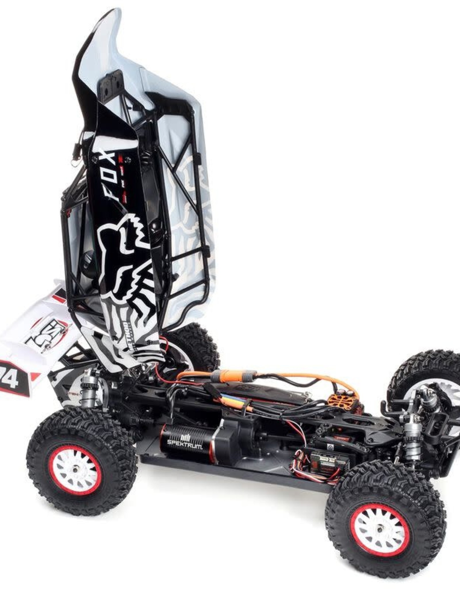 Losi LOS03027T2 1/10 Tenacity DB Pro 4WD Desert Buggy Brushless RTR with Smart, Fox Racing