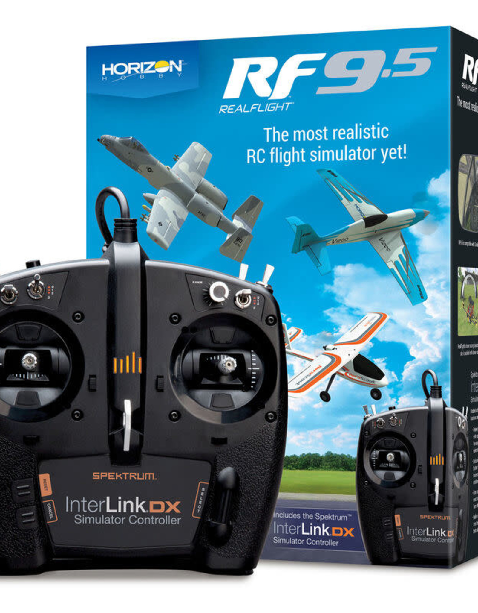 RFL1200 RealFlight 9.5 Sim w/Spektrum Controller