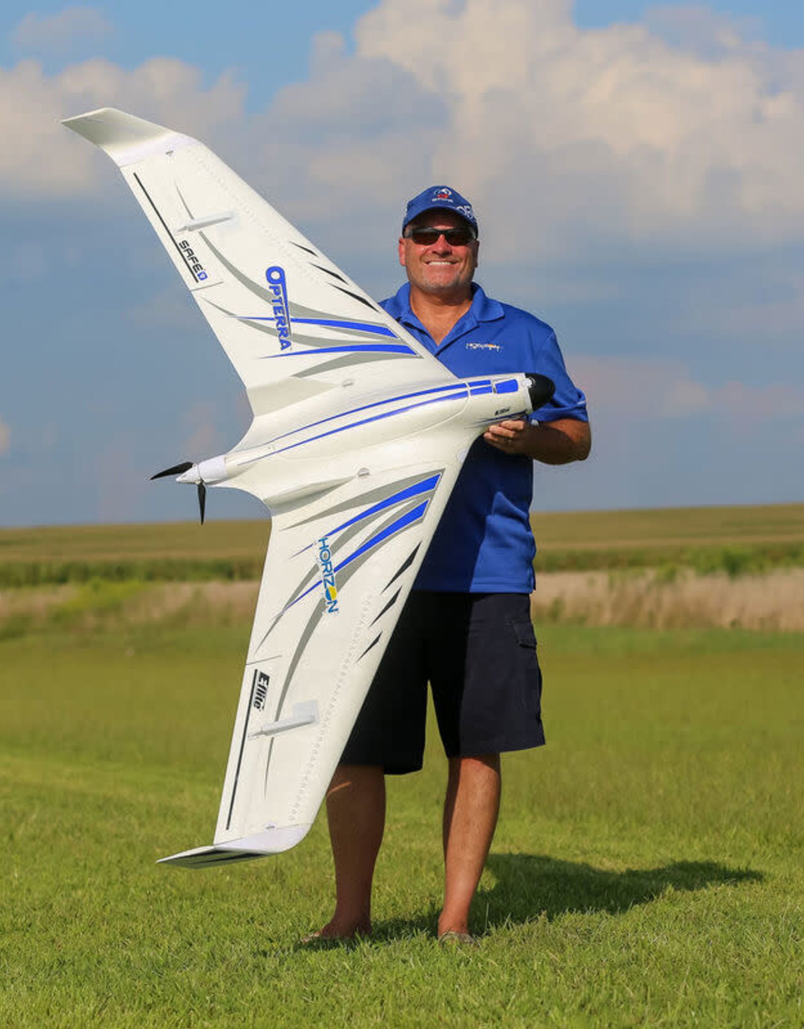 E-flite EFL11150 Opterra 2m Wing BNF Basic with AS3X