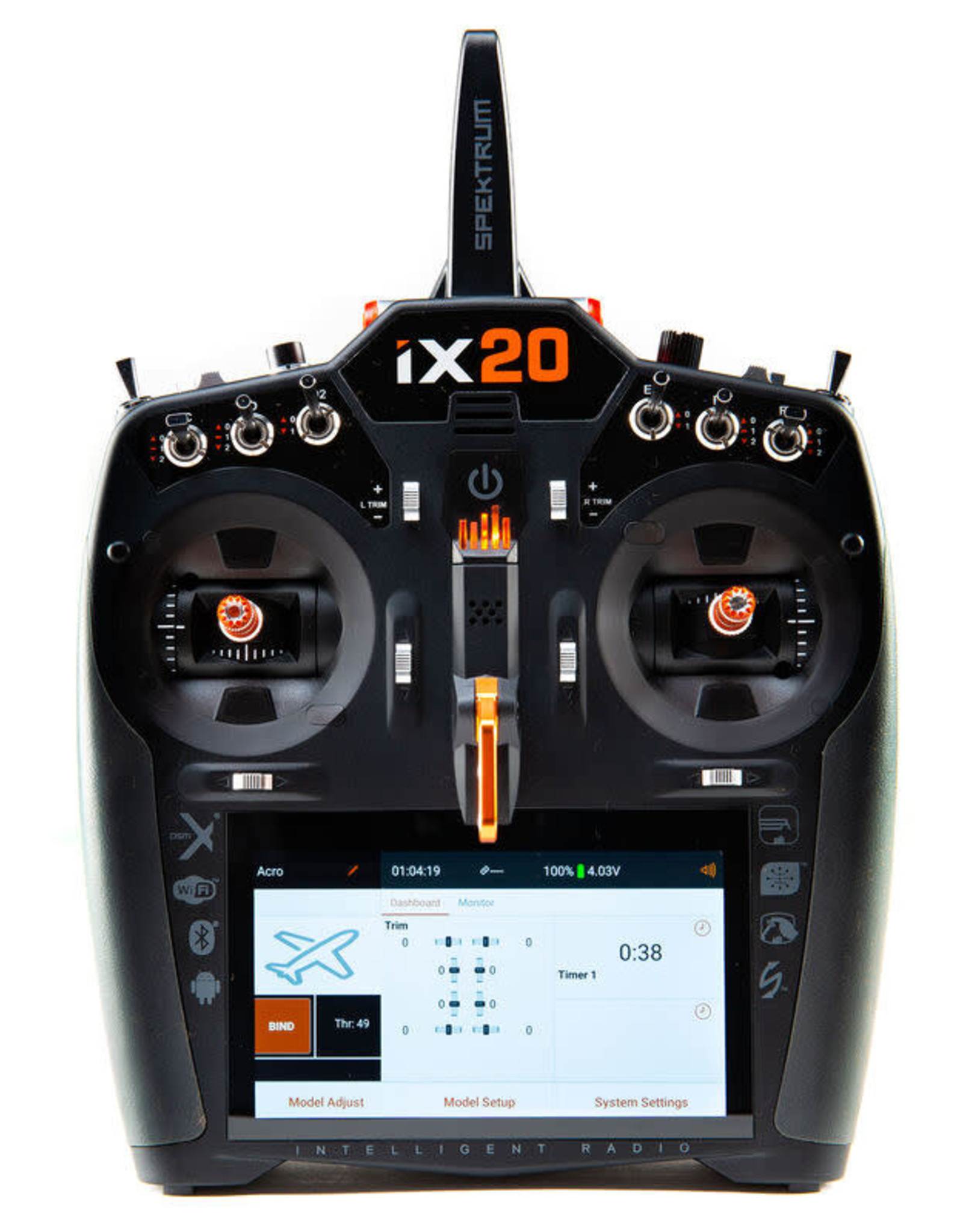 SPM SPMR20100 iX20 20-Channel DSMX Transmitter Only