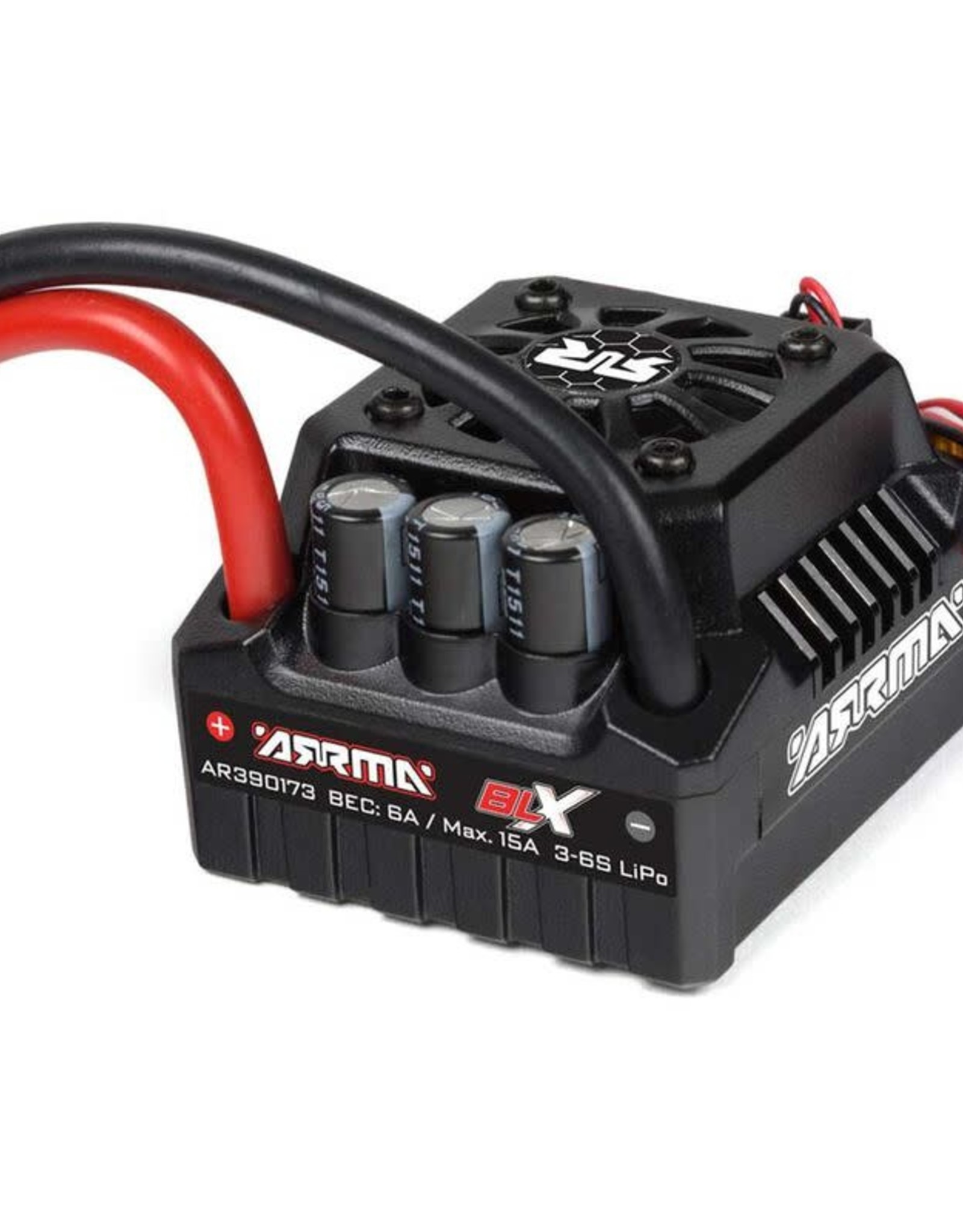 ARA AR390173 BLX200 Brushless 8th MT 6S ESC Nero