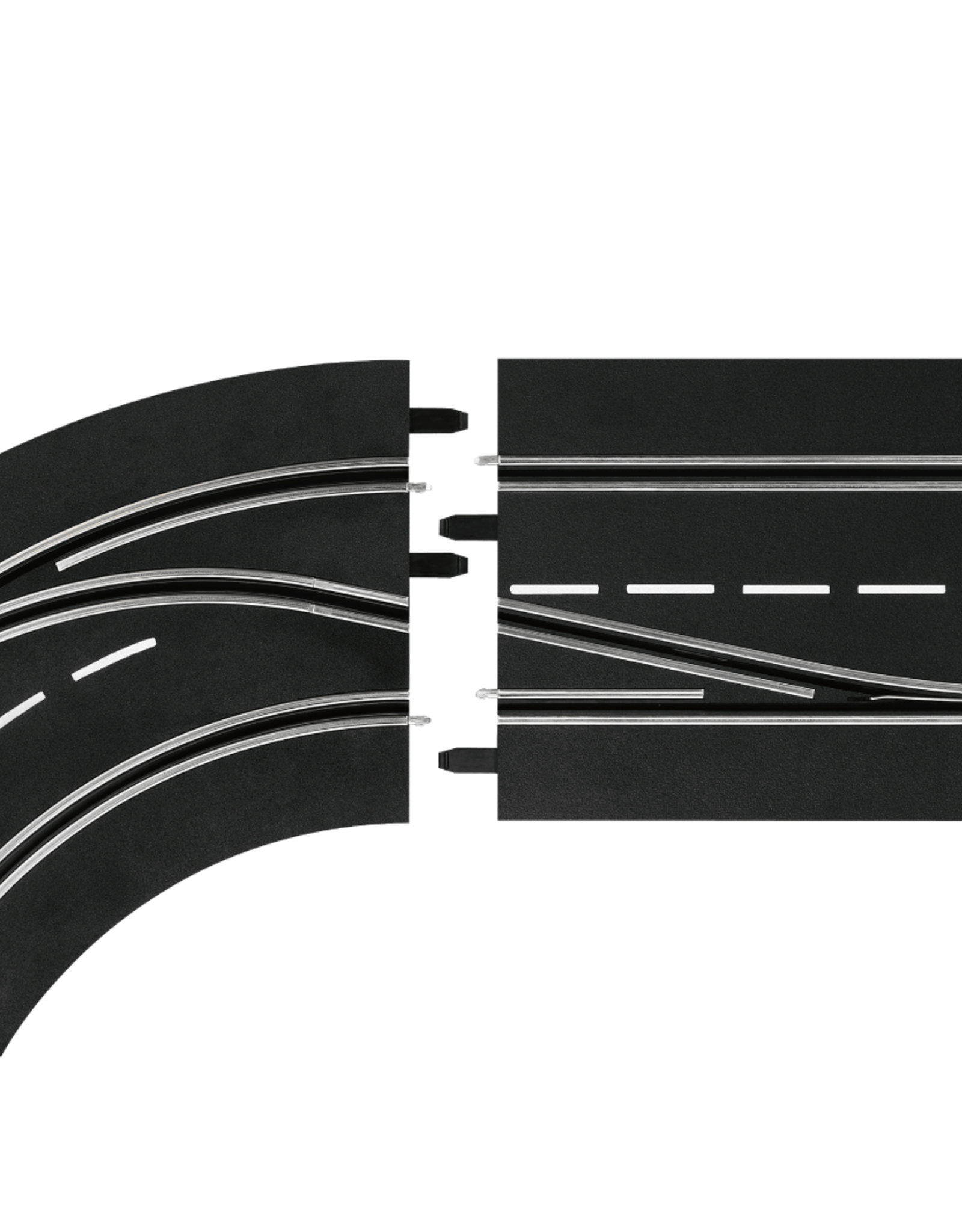 carrera CAR30362 Lane Change Curve, Left (In to Out), Digital 124/132