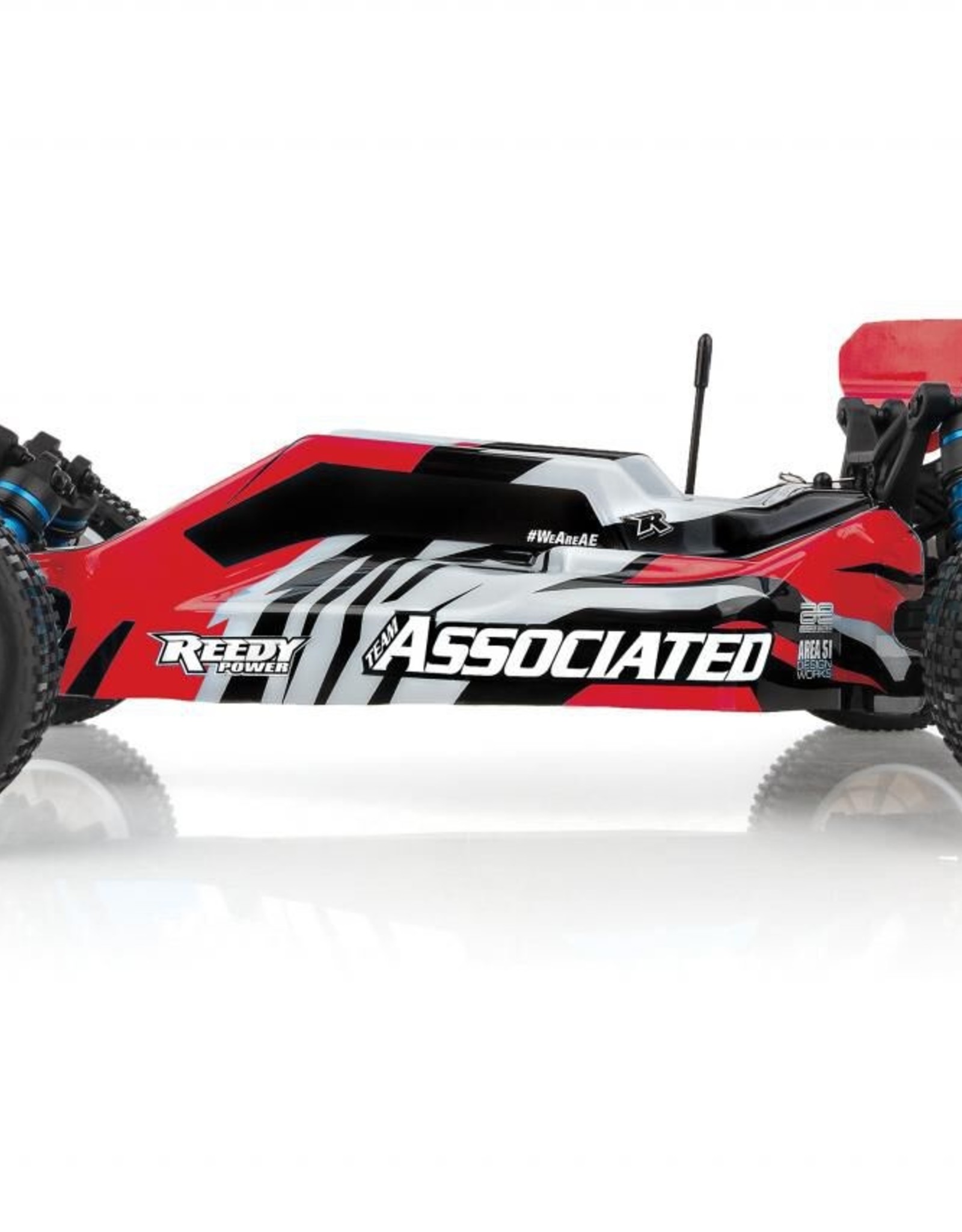 Team Associated ASC90032C		RB10 RTR LiPo Combo, red