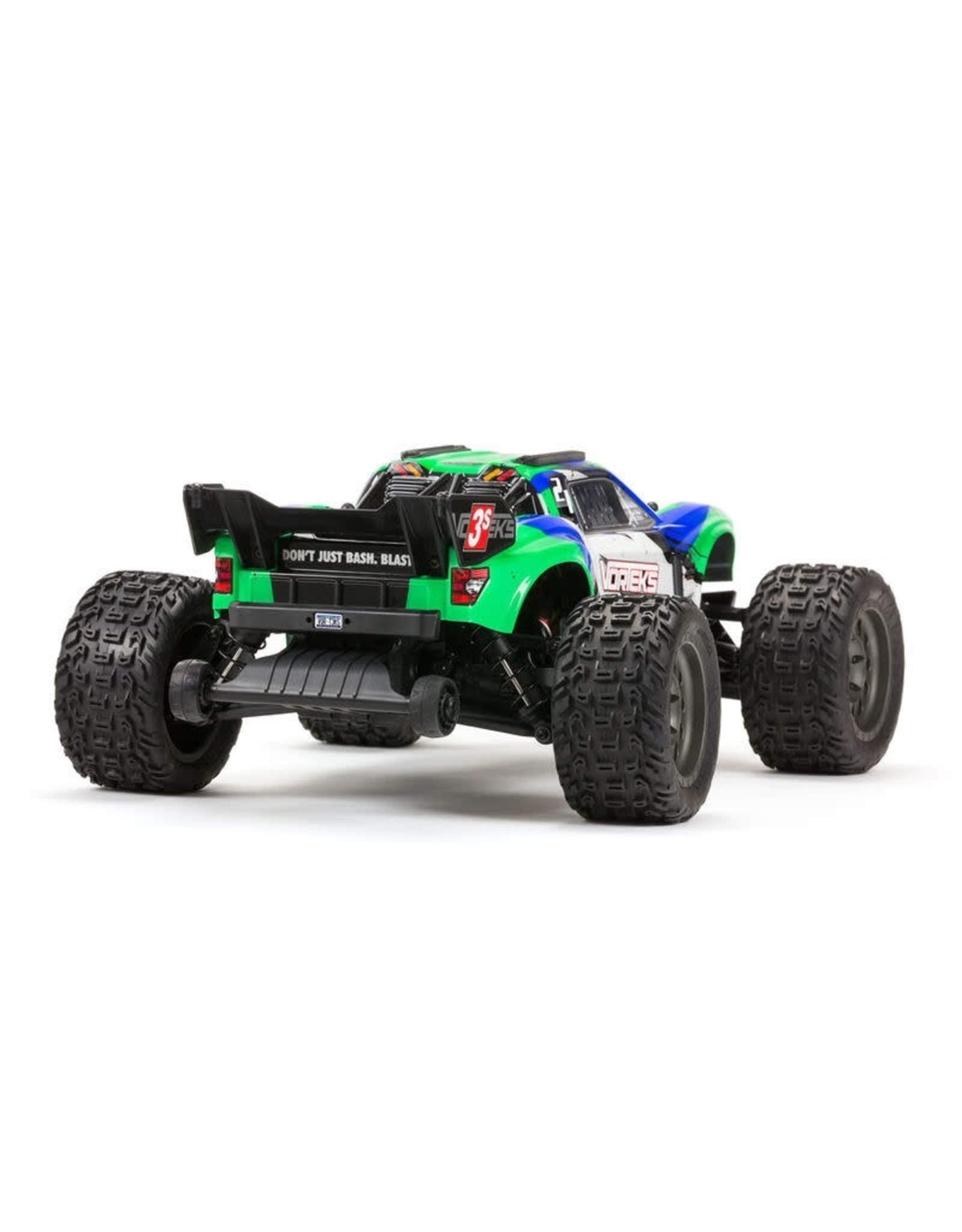 Arrma ARA4305V3T3  VORTEKS 4X4 3S BLX 1/10th Stadium Truck (Green)