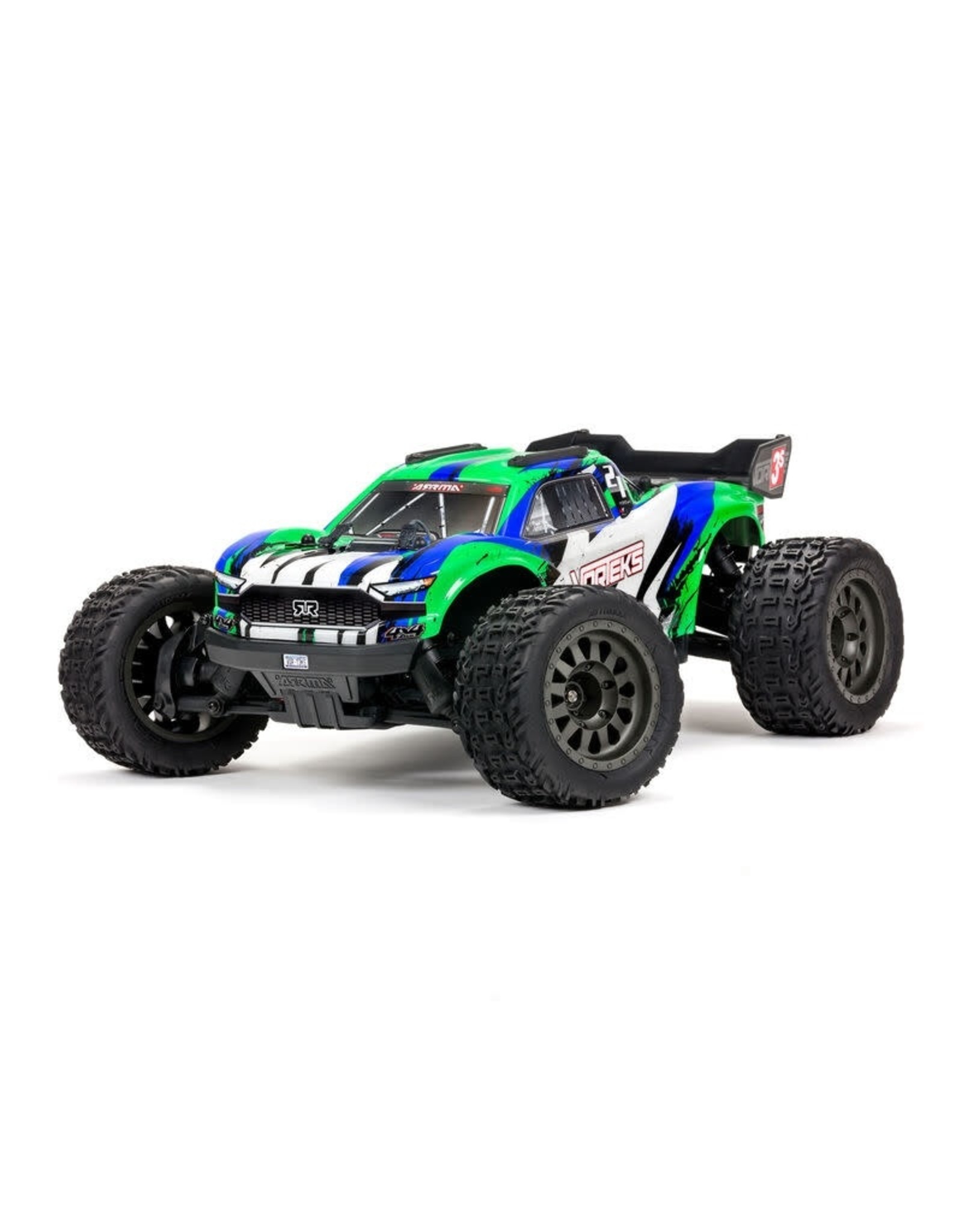 Arrma ARA4305V3T3  VORTEKS 4X4 3S BLX 1/10th Stadium Truck (Green)