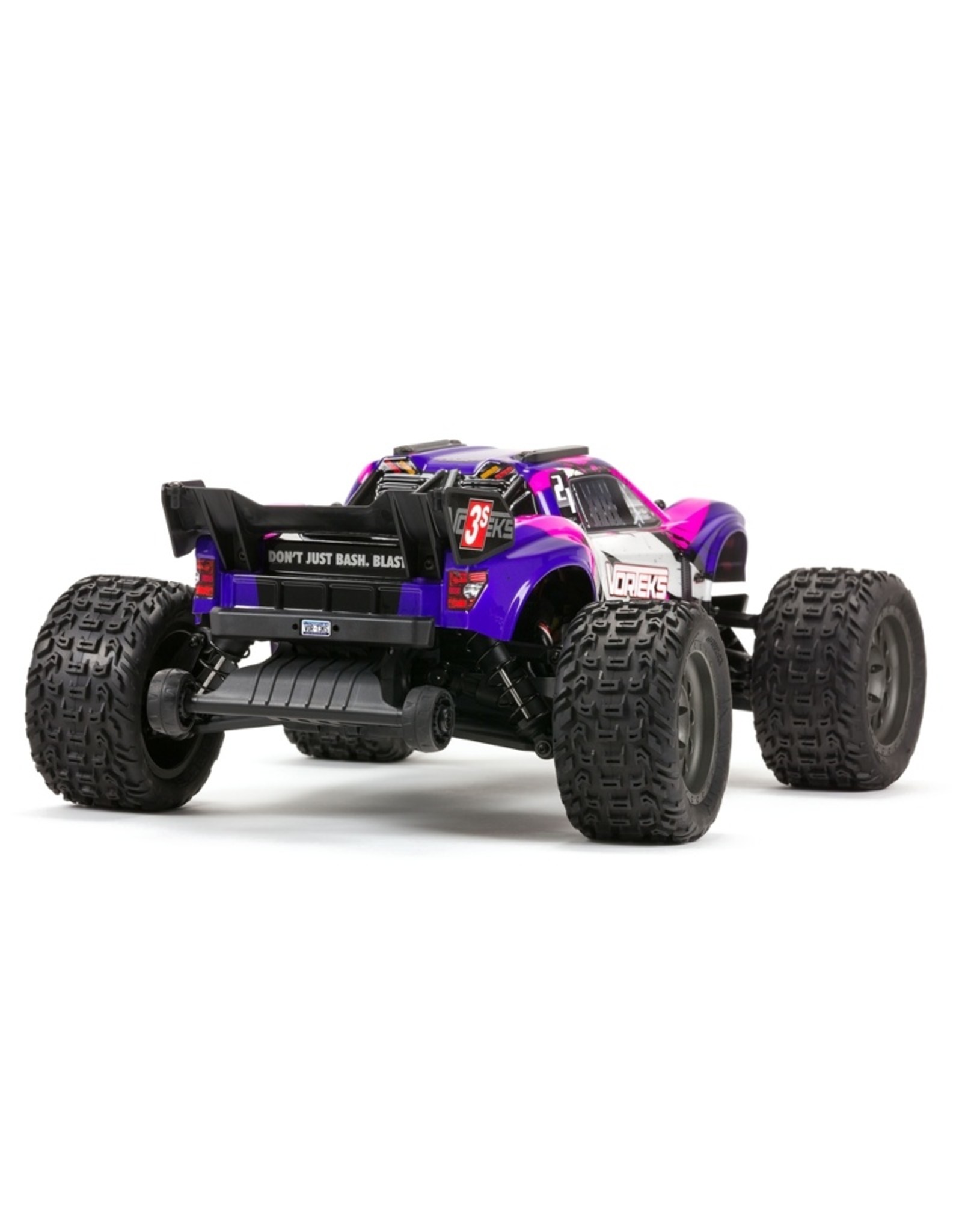 Arrma ARA4305V3T2	VORTEKS 4X4 3S BLX 1/10th Stadium Truck (Purple)