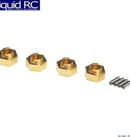 HRA HRASXTF10H  Brass Stock Wheels hub 7mm hex SCX24