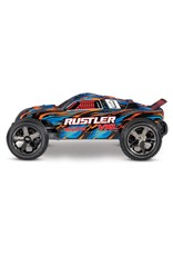 Traxxas TRA37076-4 orange RUSTLER VXL RTR W/TSM