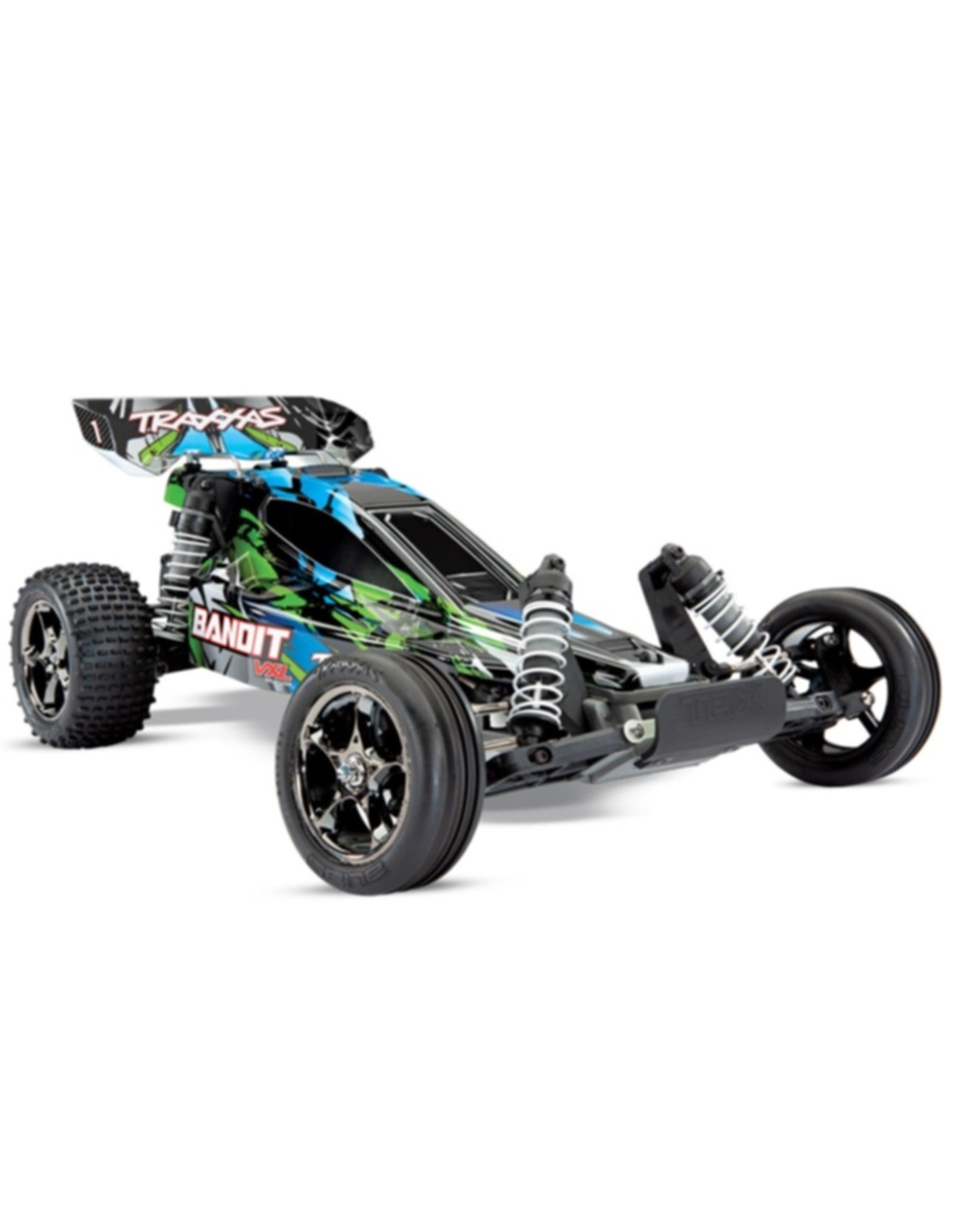 Traxxas TRA24076-4 Green Bandit VXL 1/10 Scale off road Buggy with Stability Management No Battery