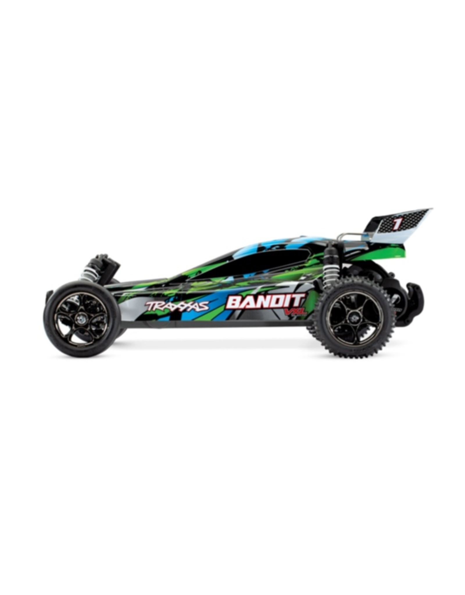 Traxxas TRA24076-4 Green Bandit VXL 1/10 Scale off road Buggy with Stability Management No Battery