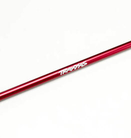 Traxxas TRA6855R Driveshaft, center, 6061-T6 aluminum (red-anodized)