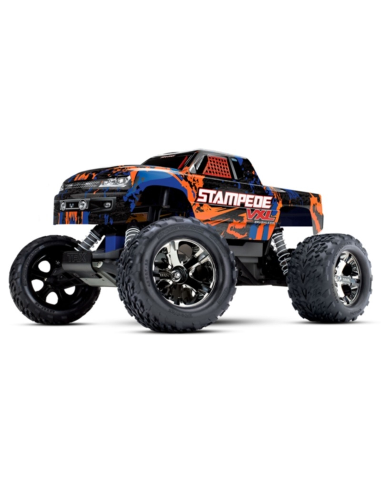 Traxxas TRA36076-4 ORANGE Stampede VXL 1:10 Scale 2wd Monster Truck