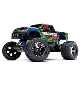 Traxxas TRA36076-4 GREEN Stampede VXL 1:10 Scale 2wd Monster Truck