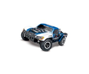 TRA68086-4 Blue 1/10 Slash 4X4 VXL Brushless w/ TSM - HobbyQuarters