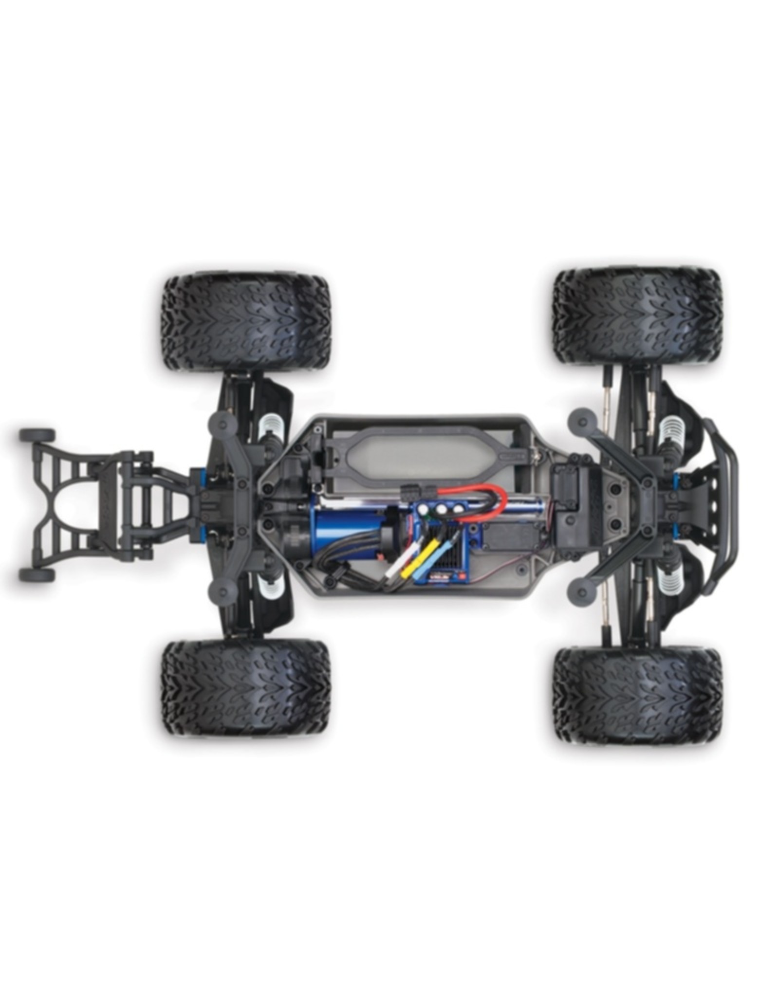 Traxxas TRA67086-4 Silver Stampede® 4X4 VXL : 1/10 Scale Monster Truck. Ready-to-Race® with TQi Traxxas Link™ Velineon® VXL-3s brushless ESC (fwd/rev), and Traxxas Stability Management (TSM)