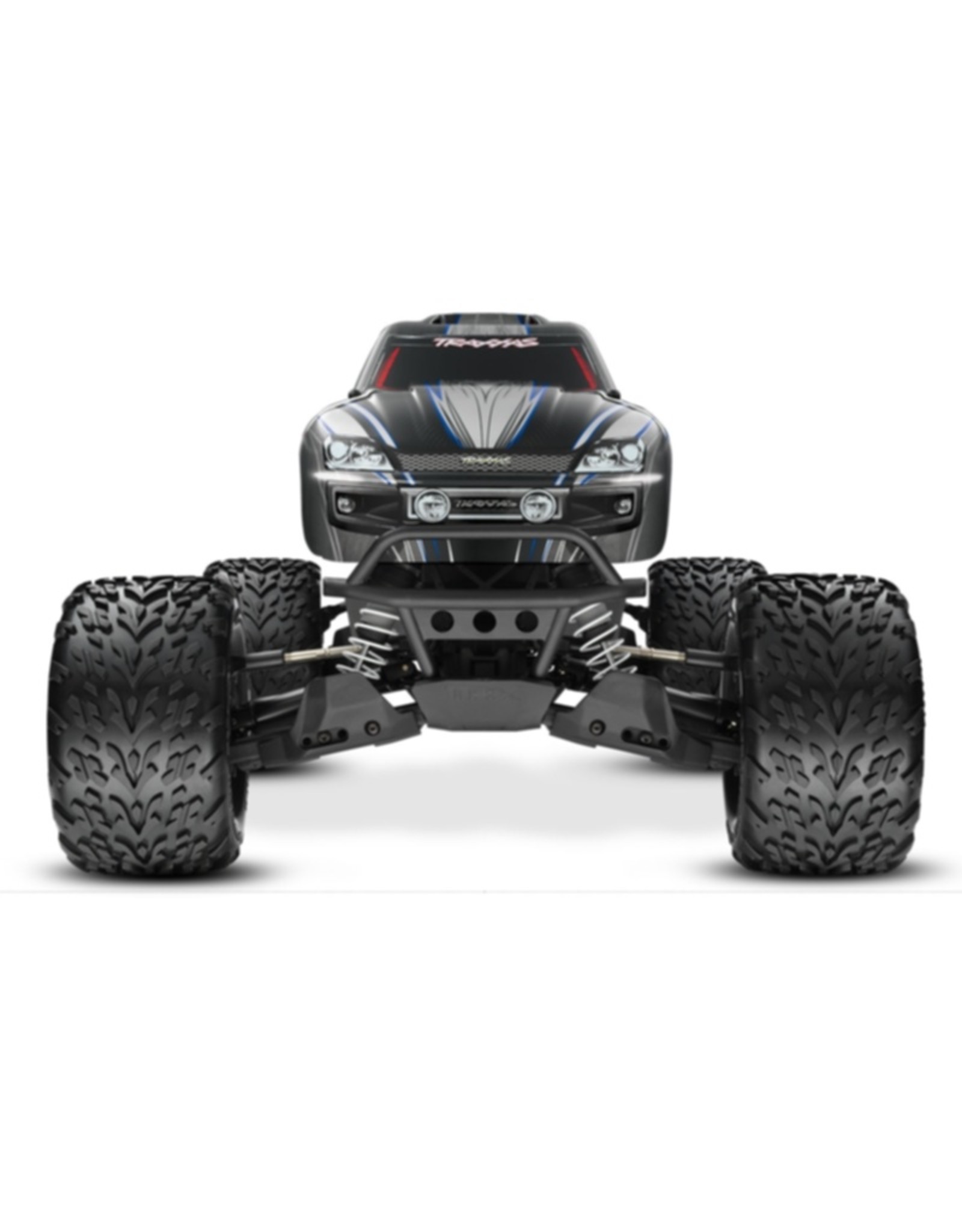 Traxxas TRA67086-4 Silver Stampede® 4X4 VXL : 1/10 Scale Monster Truck. Ready-to-Race® with TQi Traxxas Link™ Velineon® VXL-3s brushless ESC (fwd/rev), and Traxxas Stability Management (TSM)