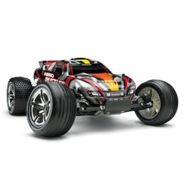 Traxxas TRA44096-3 NITRO RUSTLER WITH TSM RED