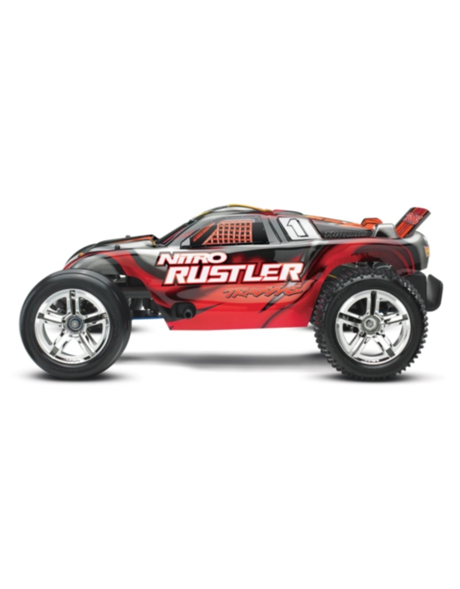 Nitro Rustler 1/10Scale NitroPowered 2WD Stadium Truck with TQi