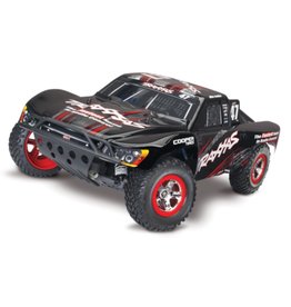 Traxxas TRA44056-3 Black Nitro Slash: 1/10-Scale Nitro-Powered 2WD Short Course Racing Truck with TQi Traxxas Link Enabled 2.4GHz Radio System and Traxxas Stability Management (TSM)