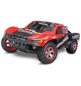 Traxxas TRA44056-3 Red mark Nitro Slash: 1/10-Scale Nitro-Powered 2WD Short Course Racing Truck with TQi Traxxas Link Enabled 2.4GHz Radio System and Traxxas Stability Management (TSM)