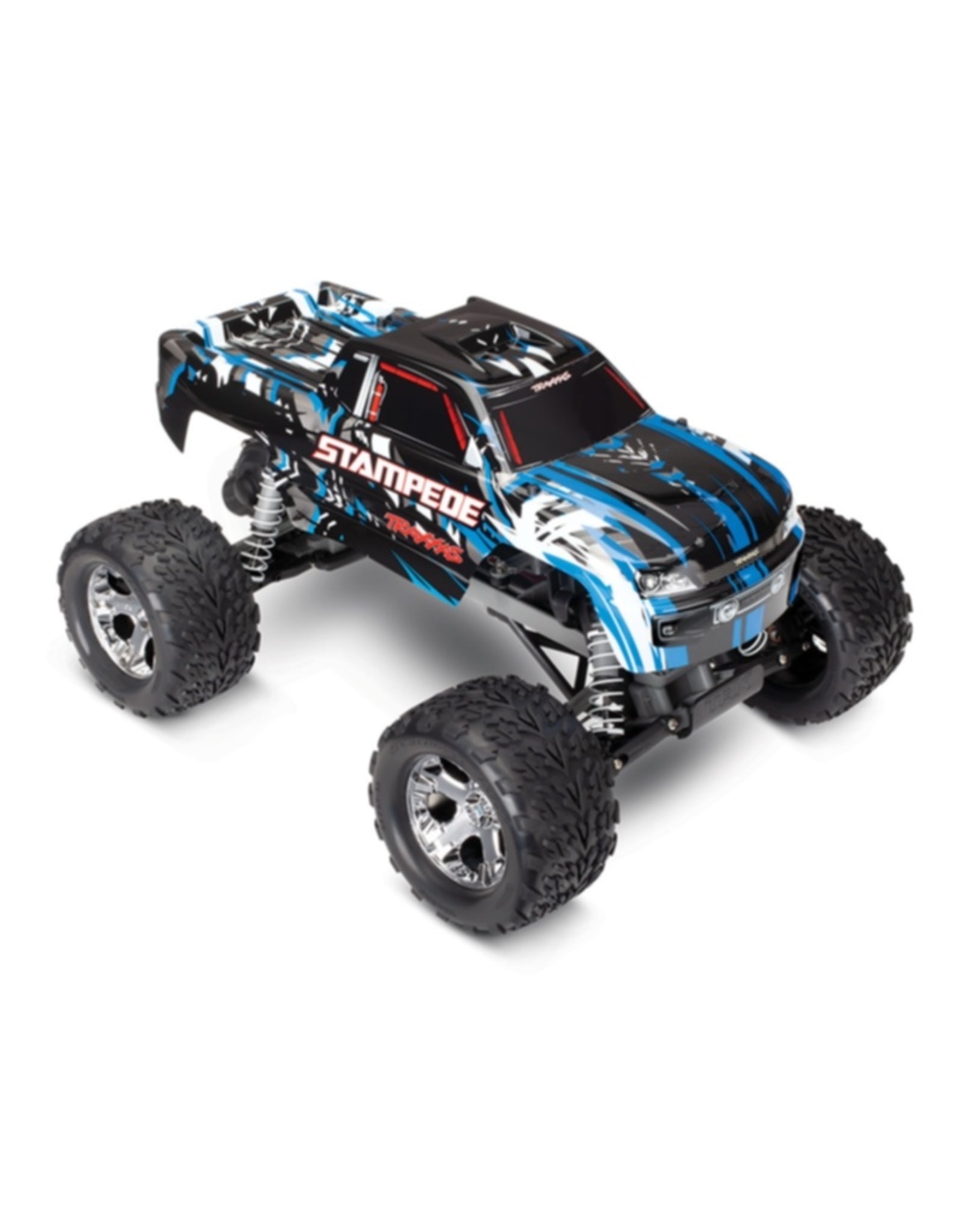 Traxxas TRA36054-4 BLUE Stampede : 1/10 Scale Monster Truck (Battery & DC Charger NOT Included)