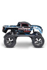 Traxxas TRA36054-4 BLUE Stampede : 1/10 Scale Monster Truck (Battery & DC Charger NOT Included)