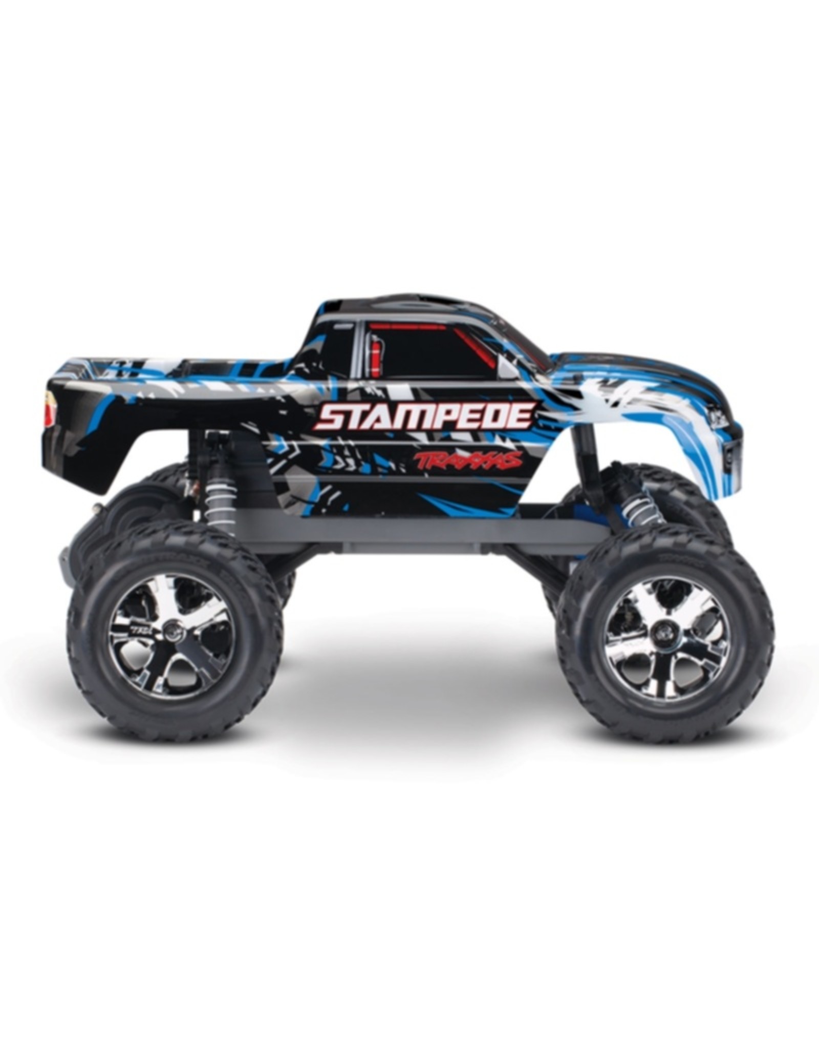 Traxxas TRA36054-4 BLUE Stampede : 1/10 Scale Monster Truck (Battery & DC Charger NOT Included)