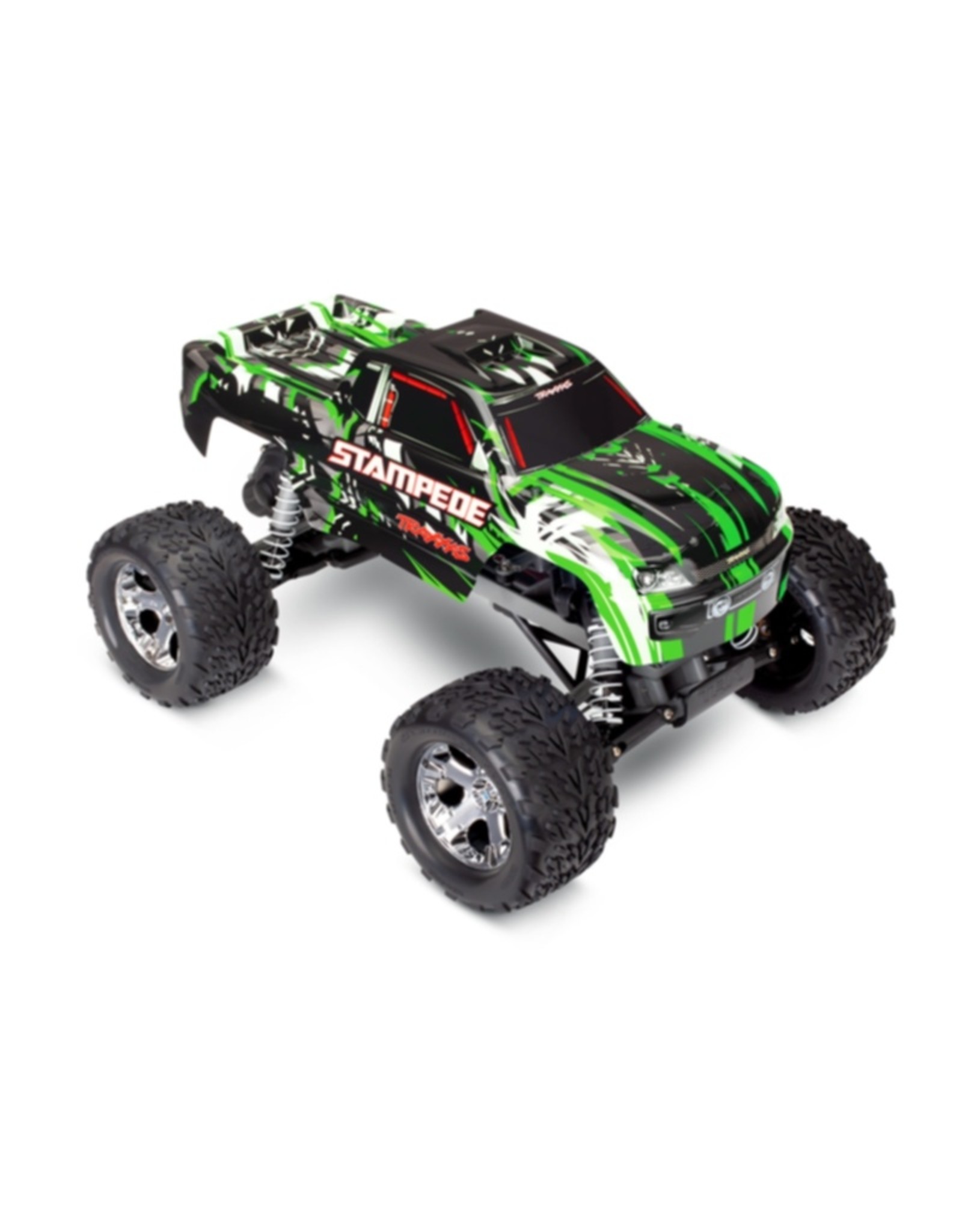 Traxxas TRA36054-4 GREEN Stampede : 1/10 Scale Monster Truck (Battery & DC Charger NOT Included)