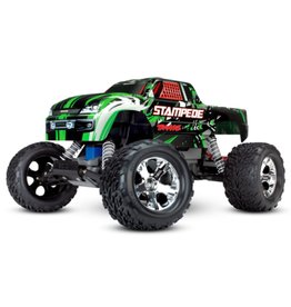 Traxxas TRA36054-4 GREEN Stampede : 1/10 Scale Monster Truck (Battery & DC Charger NOT Included)