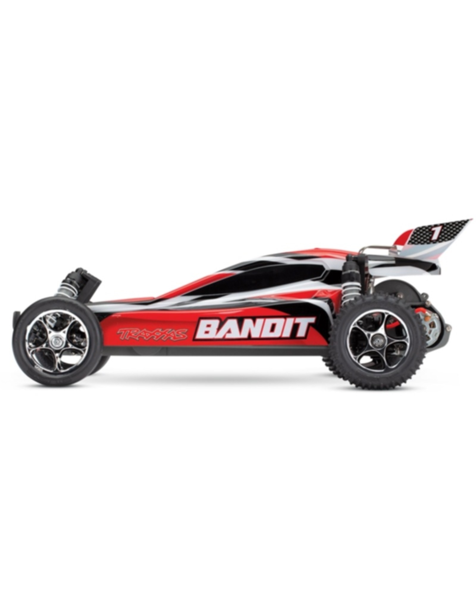 Traxxas TRA24054-4 Red Bandit : 1/10 Scale Off-Road Buggy with TQ 2.4GHz radio system