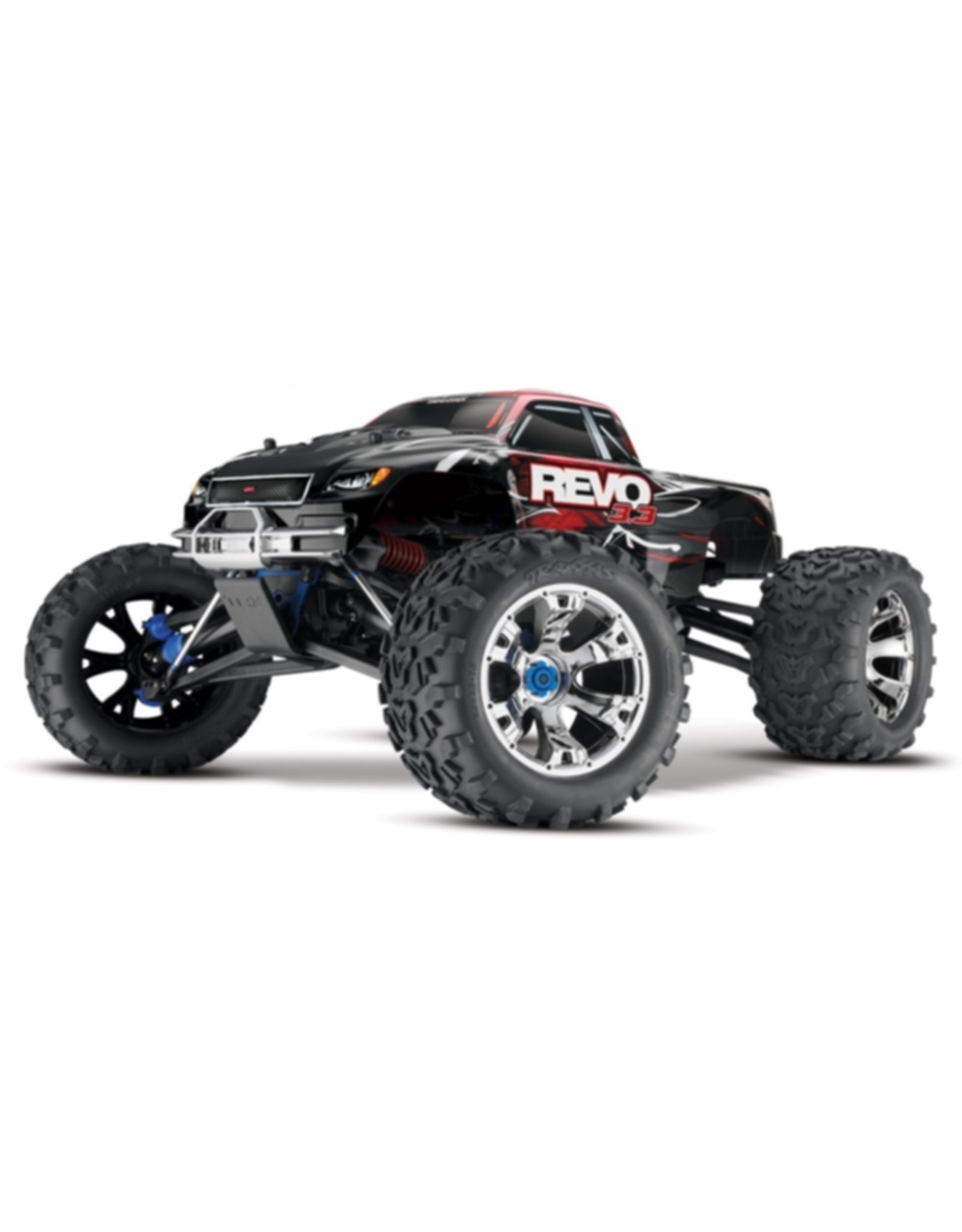 Traxxas TRA53097-3 Red - Revo® 3.3: 1/10 Scale 4WD Nitro-Powered Monster Truck. Ready-to-Race®