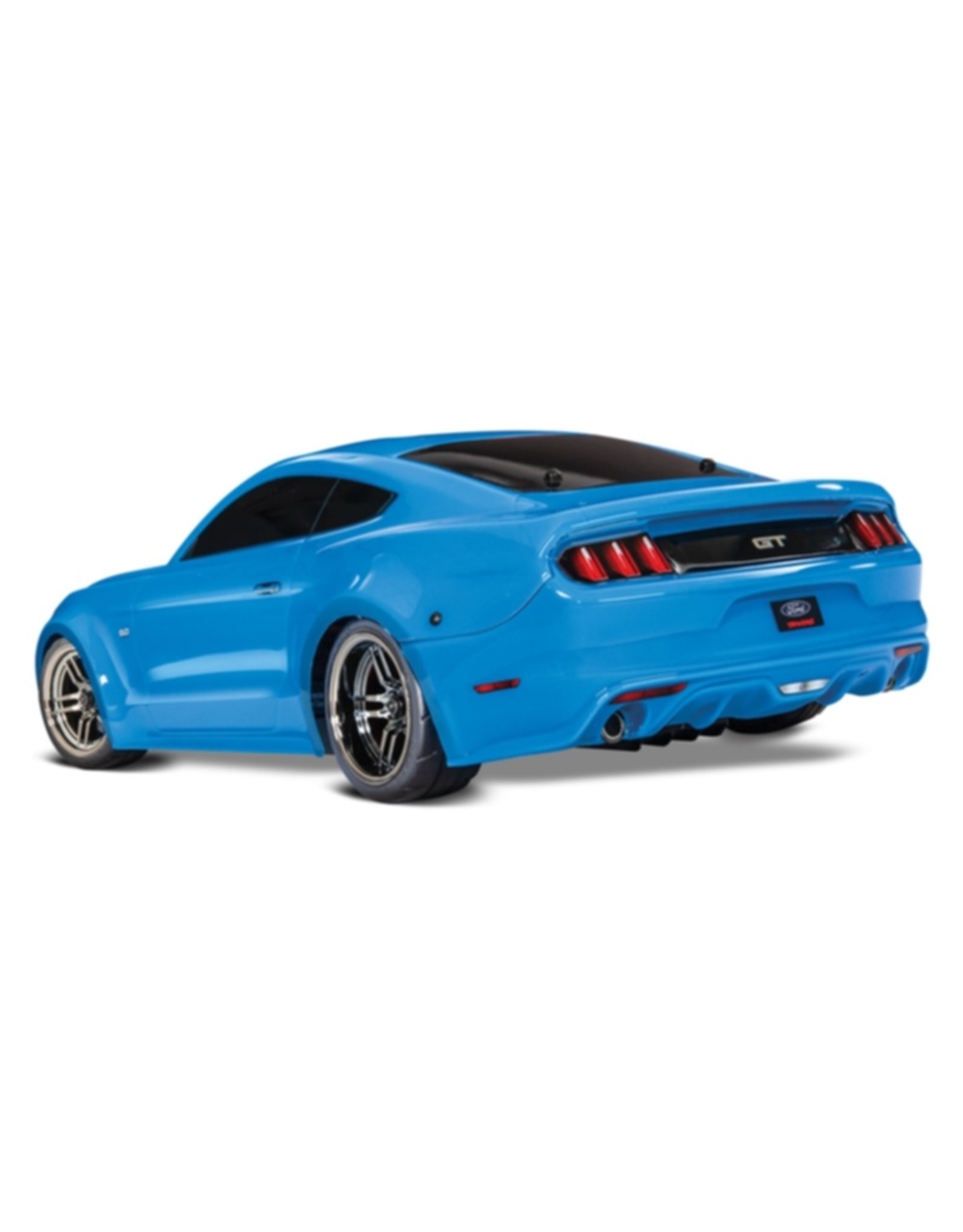 Traxxas TRA83044-4 - BLUE Ford Mustang GT ®: 1/10 Scale AWD Supercar. Ready-To-Race® with TQ 2.4GHz radio system and XL-5 ESC (fwd/rev).