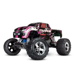 Traxxas TRA36054-1 PINKX Stampede : 1/10 Scale Monster Truck with TQ 2.4GHz radio system