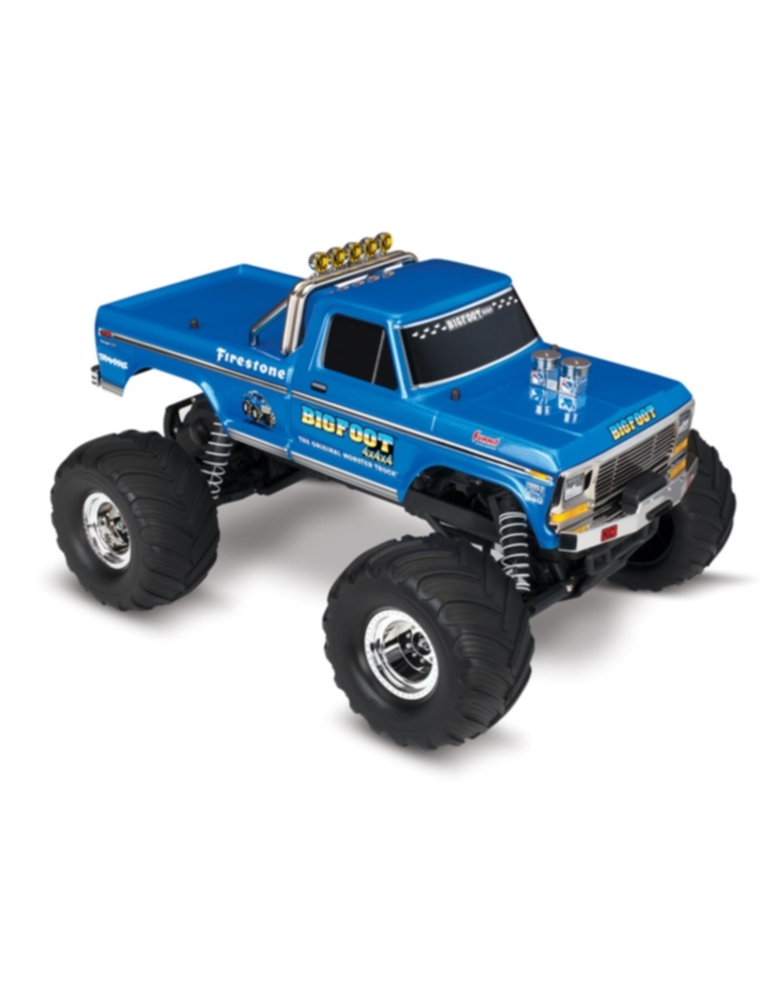 Traxxas TRA36034-1 BIGFOOT Classic 1/10 Scale RTR Monster Truck; Blue