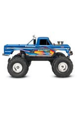 Traxxas TRA36034-1 Blue X  Bigfoot 1/10 Scale Truck RTR Retro Blue Flame