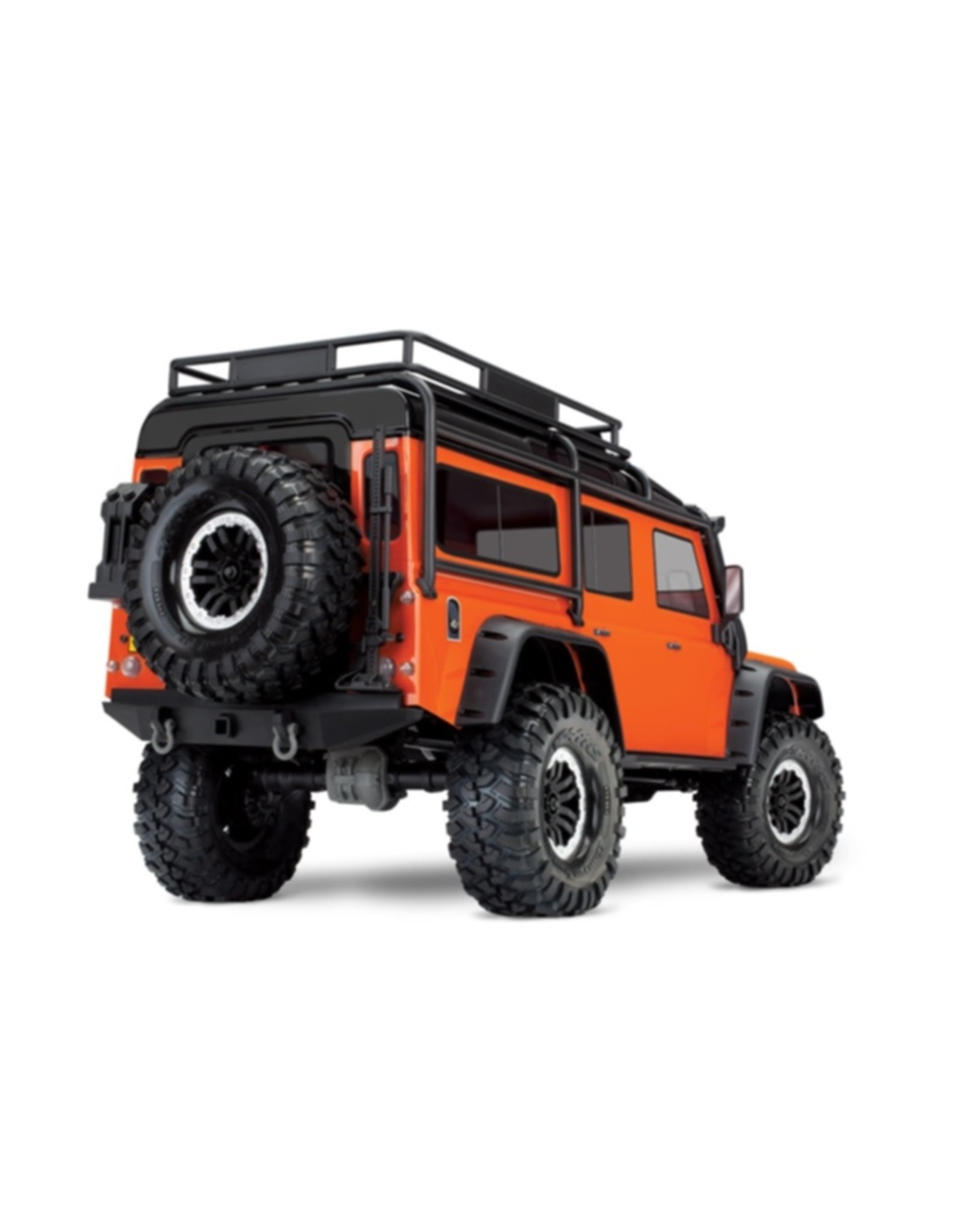 Traxxas TRA82056-4 Orange - TRX-4® Scale and Trail™ Crawler with Land Rover® Defender® Body: 1/10 Scale 4WD Electric Trail Truck. Ready-to-Drive®
