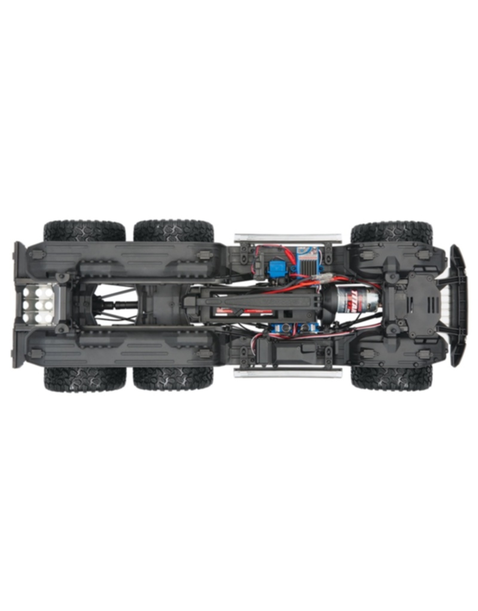 Traxxas TRA88096-4 BLACK TRX-6™ Scale and Trail™  Crawler with Mercedes-Benz® G 63® AMG Body: 1/10 Scale 6X6 Electric Trail Truck. Ready-to-Drive® with TQi Traxxas Link™ Enabled 2.4GHz Radio System, XL-5 HV ESC (fwd/rev), and Titan® 550 motor.