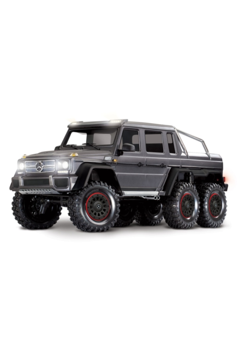 TRA88096-4 - TRX-6™ Scale and Trail™ silver Crawler with Mercedes