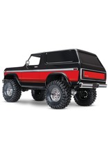 Traxxas TRA82046-4 Red & Black TRX-4 W/ Bronco Body