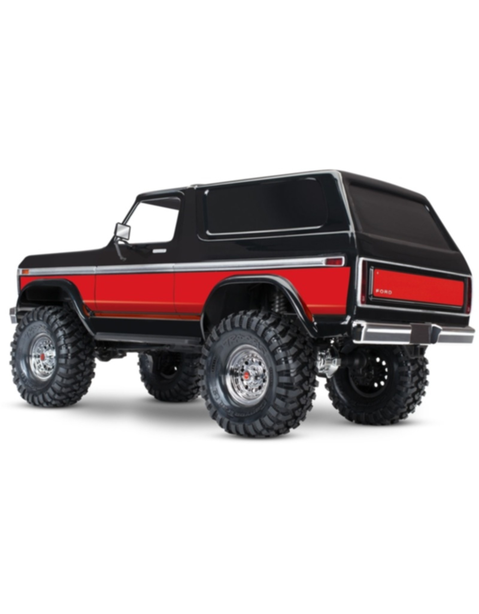 Traxxas TRA82046-4 Red & Black TRX-4 W/ Bronco Body