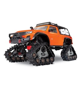 Traxxas TRA82034-4 Orange - TRX-4® with All-Terrain Traxx™: 1/10 Scale 4WD Electric Truck. Ready-to-Race® with TQ 2.4GHz Radio System, XL-5 HV ESC (fwd/rev), and Titan® 550 motor