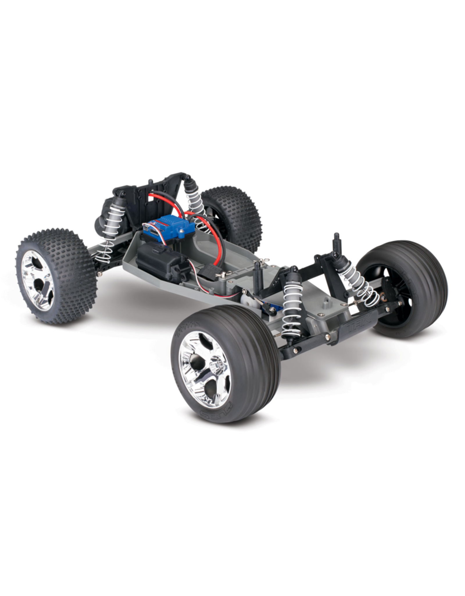 Traxxas TRA37054-4 RED Rustler: 1/10 Scale Stadium Truck with TQ 2.4 GHz radio system (DOES NOT COME WITH BATTERY & DC CHARGER)