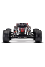 Traxxas TRA37054-4 RED Rustler: 1/10 Scale Stadium Truck with TQ 2.4 GHz radio system (DOES NOT COME WITH BATTERY & DC CHARGER)