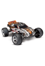 Traxxas TRA37054-4 ORANGE Rustler: 1/10 Scale Stadium Truck with TQ 2.4 GHz radio system (DOES NOT COME WITH BATTERY & DC CHARGER)