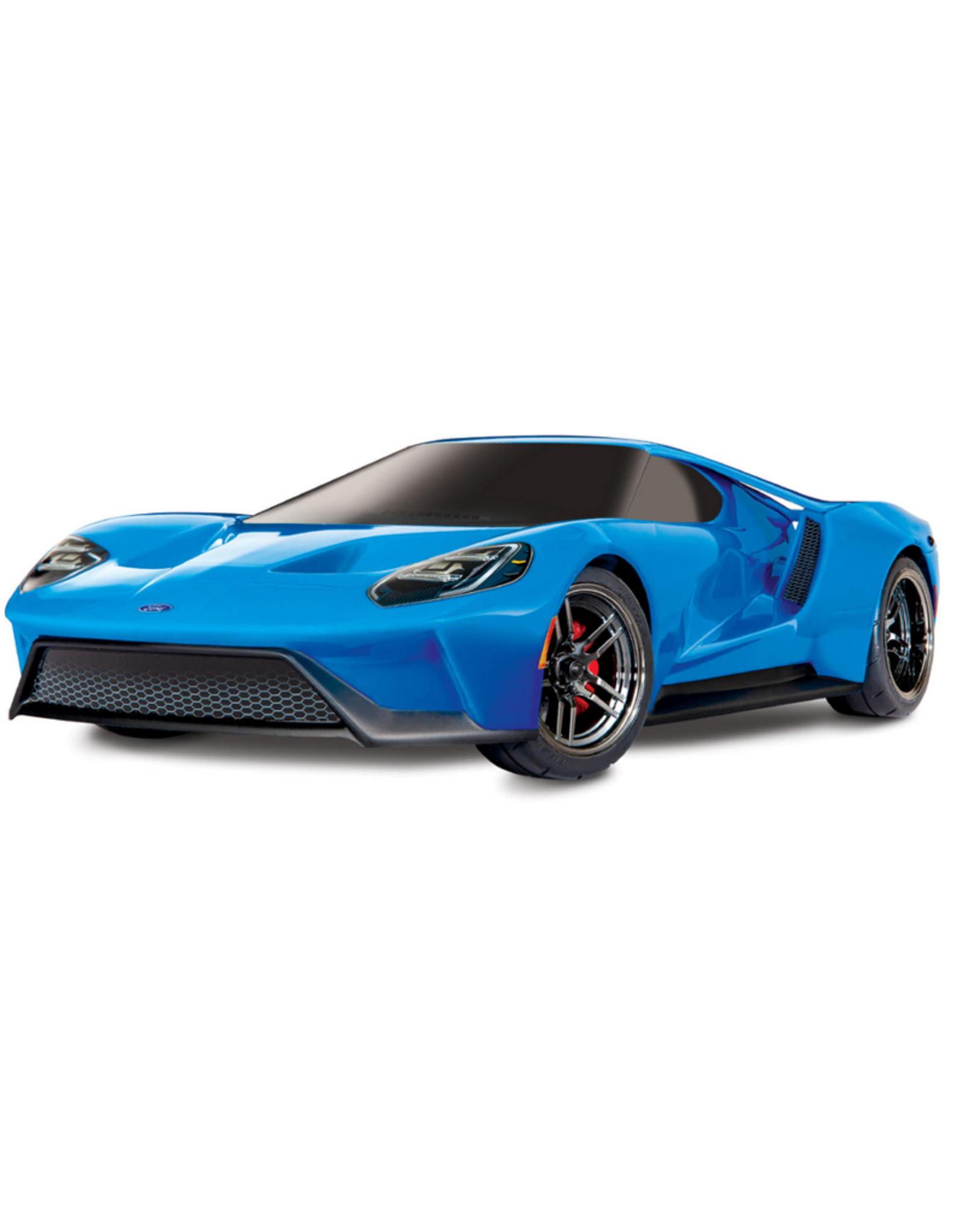 Traxxas TRA83056-4 BLUE 1/10 Scale Ford GT AWD Supercar RTR with XL-5 and TSM