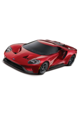 Traxxas TRA83056-4 RED 1/10 Scale Ford GT AWD Supercar RTR with XL-5 and TSM