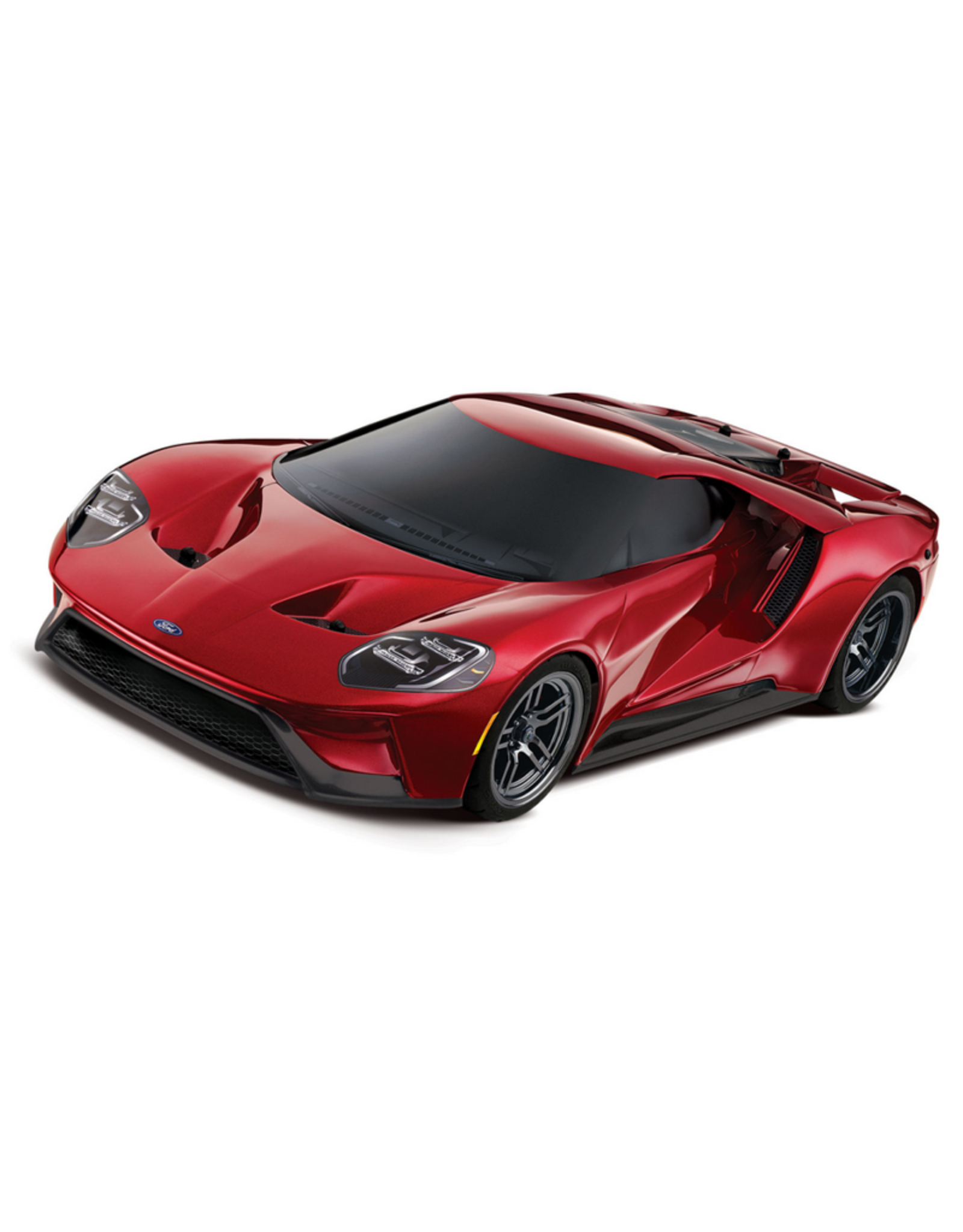 Traxxas TRA83056-4 RED 1/10 Scale Ford GT AWD Supercar RTR with XL-5 and TSM