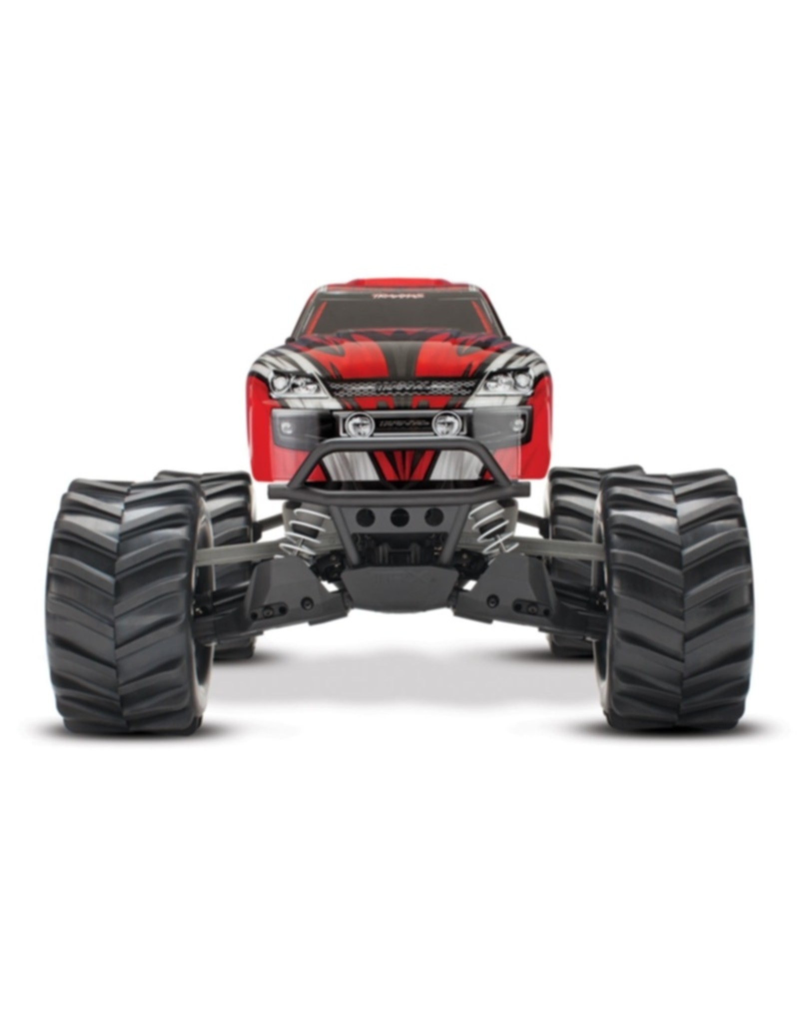 Traxxas TRA67054-1-RED Stampede® 4X4 : 1/10-scale 4WD Monster Truck. Ready-To-Race® with TQ 2.4GHz radio system and XL-5 ESC (fwd/rev). Includes: 7-Cell NiMH 3000mAh Traxxas® batte